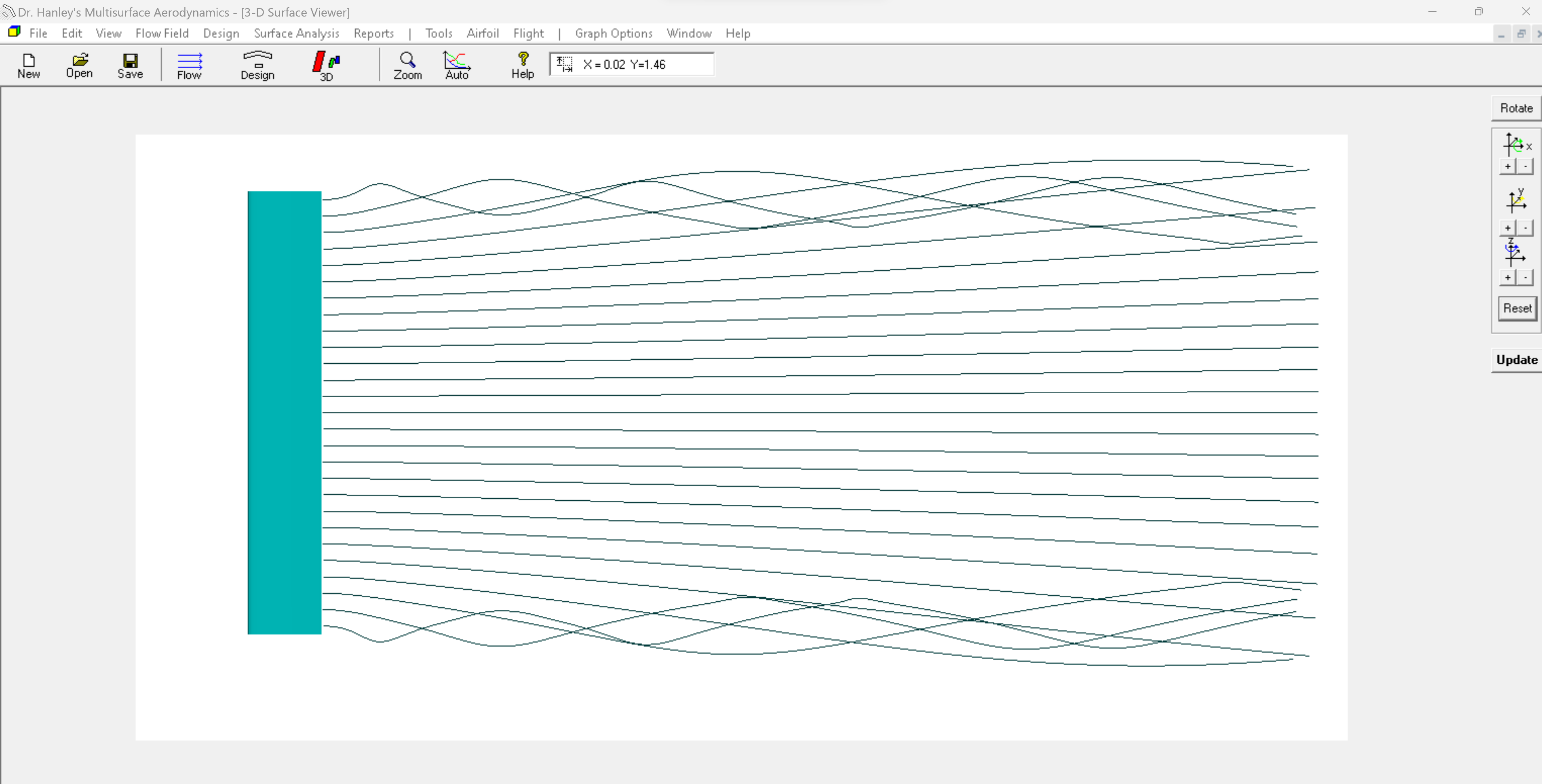 3D Wing Aerodynamics Simulations